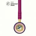 3M Littmann Classic II Infant Stethoscope, Rainbow Finish Rasberry Tube, 2157