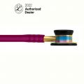 3M Littmann Classic II Infant Stethoscope, Rainbow Finish Rasberry Tube, 2157