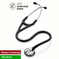 3M Littmann Master Cardiology Stethoscope, Black Tube, 2160