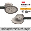 3MLittmann Lightweight II S.E. Stethoscope, Black Tube 2450