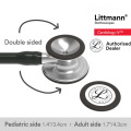 Littmann Cardiology IV Stethoscope, Black Tube, 6152