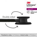 Littmann Classic III Stethoscope, Black Special Edition, Black Tube, Black Chestpiece, 5803