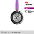 3M Littmann Classic III Stethoscope, Mirror Chestpiece, Lavender Tube, 5865