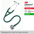 3M Littmann Cardiology IV Stethoscope, Hunter Green Tube, 6155
