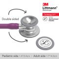 3M Littmann Cardiology IV Stethoscope, Plum Tube, 6156