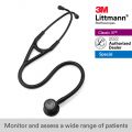 3M Littmann Cardiology IV Stethoscope,  All Black Special Edition, 6163