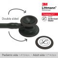 3M Littmann Cardiology IV Stethoscope,  All Black Special Edition, 6163
