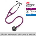 3M Littmann Cardiology IV Stethoscope, Plum Tube, Smoke-Finish Chestpiece, Stem and Headset, Special Edition, 6166