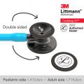 3M™ Littmann® Cardiology IV Stethoscope, Turquoise Tube, Smoke-Finish Chestpiece, Stem and Headset, Special Edition, 27 Inch, 6171