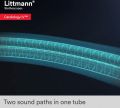 Littmann Cardiology IV Stethoscope, Black Tube, 6152