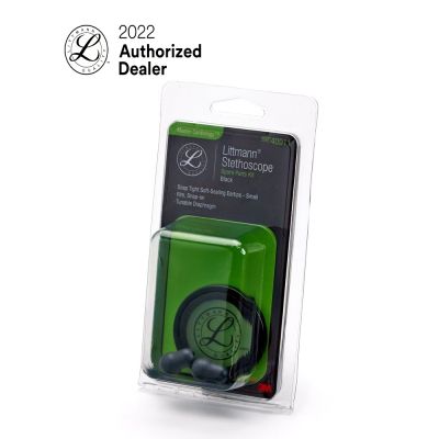 3M Littmann Stethoscope Spare Parts Kit, Master Cardiology, Black, 40011