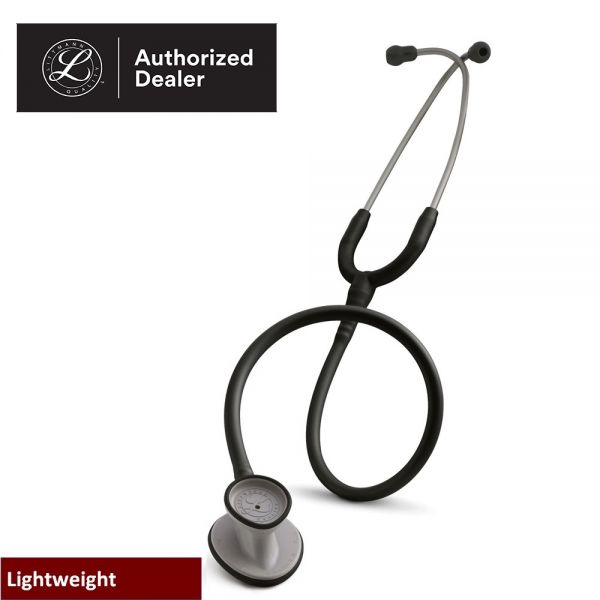 3MLittmann Lightweight II S.E. Stethoscope, Black Tube 2450