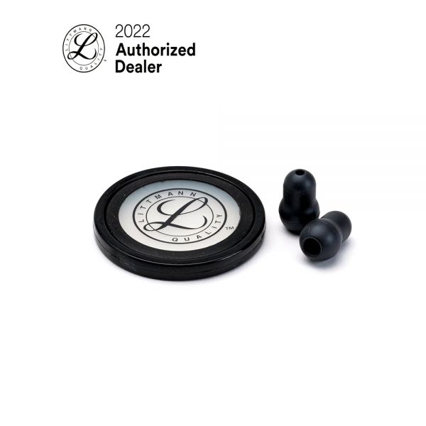 3M Littmann Stethoscope Spare Parts Kit, Master Cardiology, Black, 40011