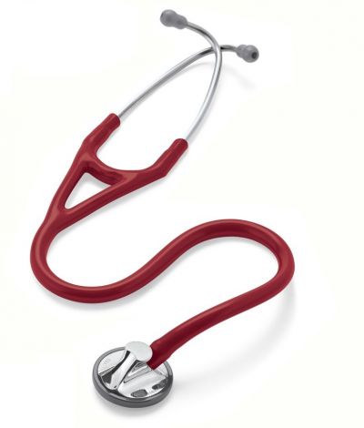3M Littmann Master Cardiology Stethoscope,  Burgundy Tube 2163
