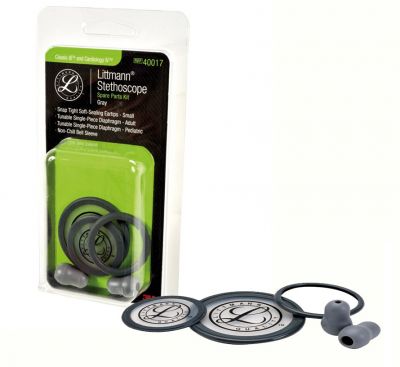 3M Littmann Stethoscope SparePart Kit Cardio IV & Classic III Grey 40017